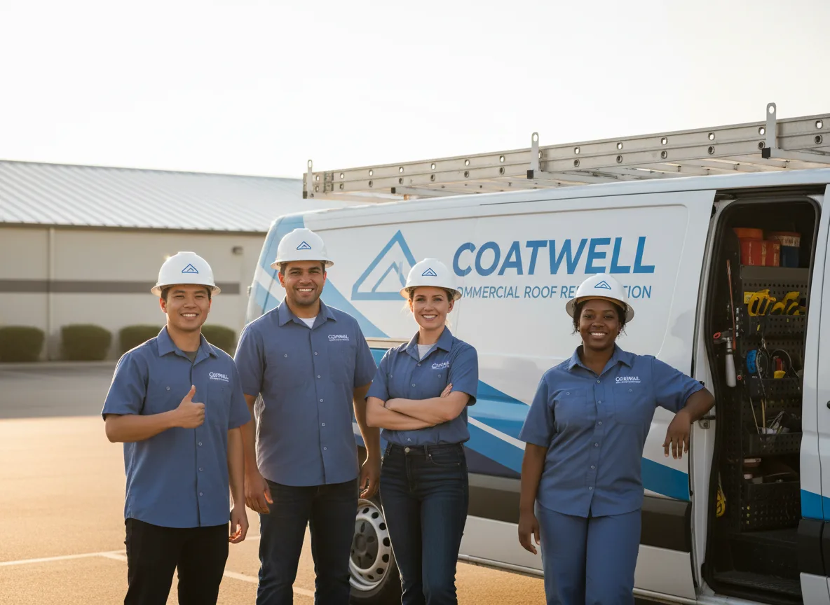 Commercial roof coating company in Los Fresnos, TX